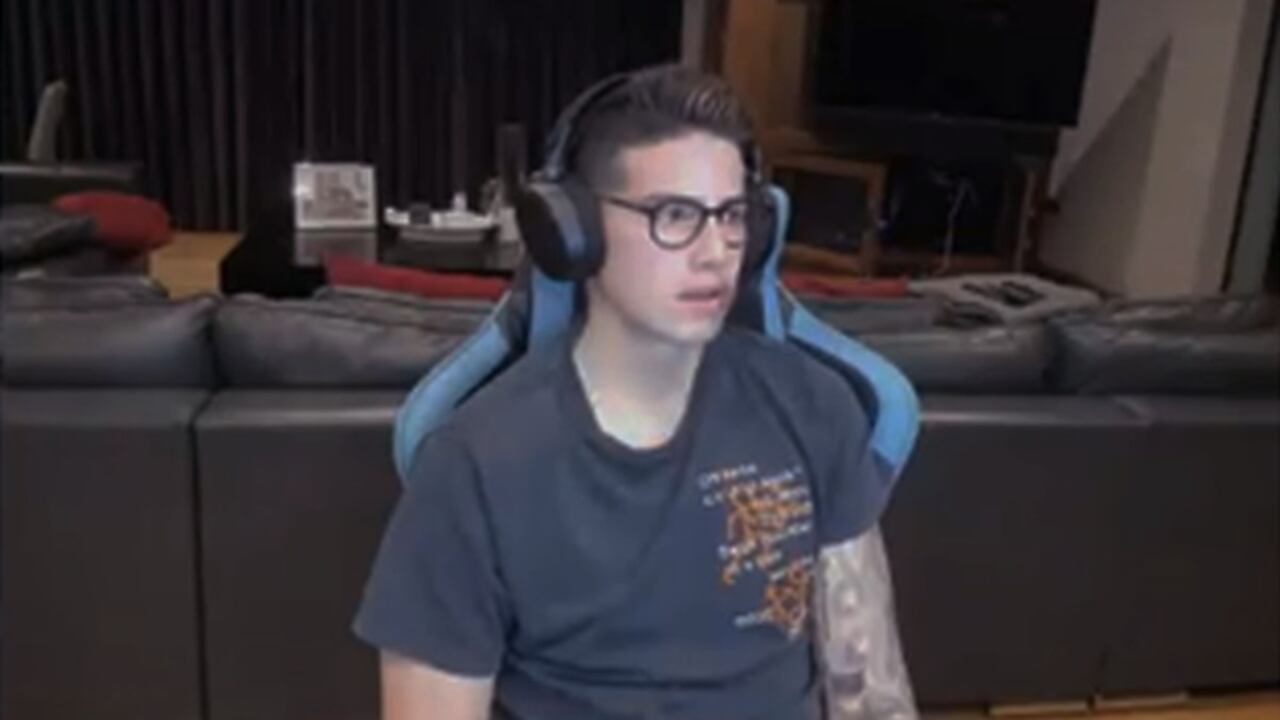 James Rodríguez en Twitch