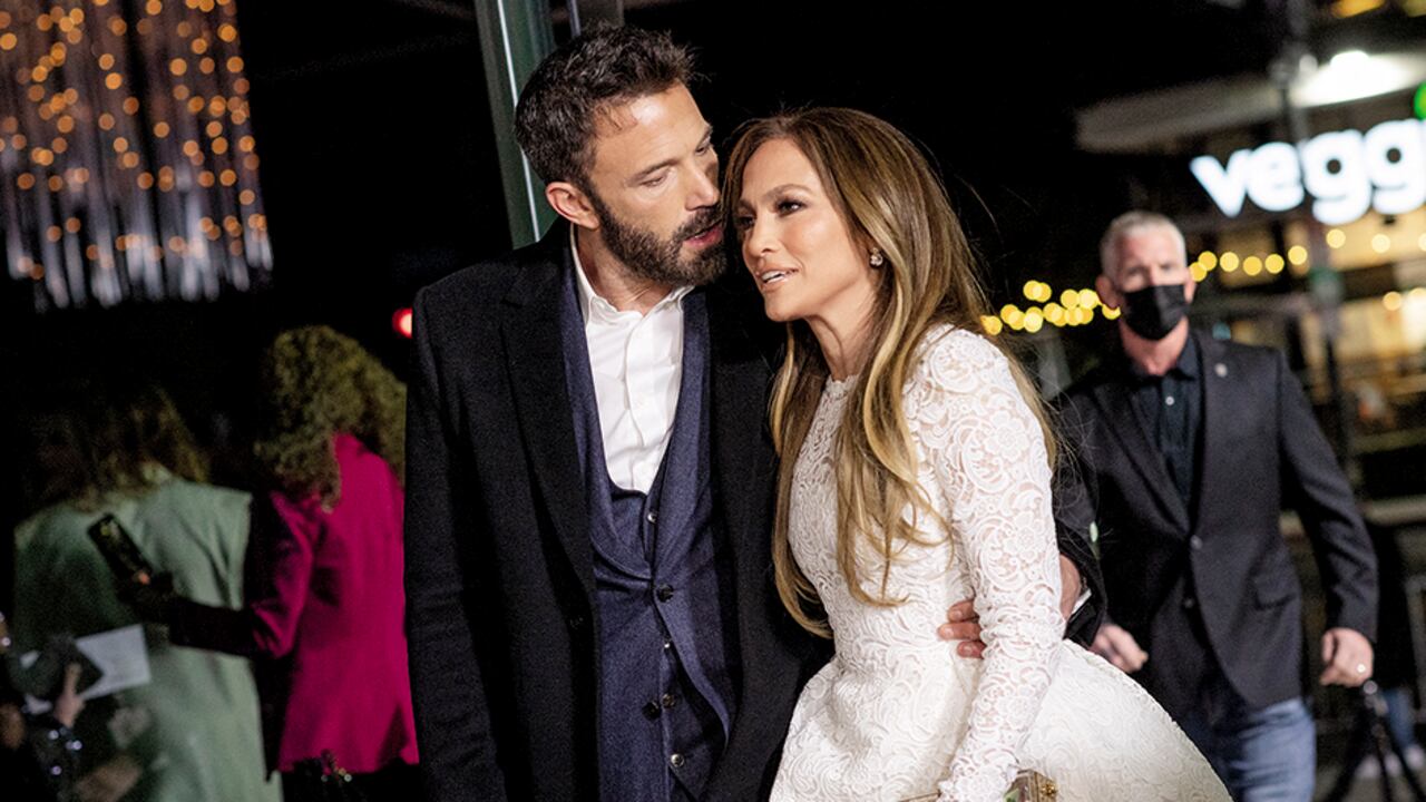 Jennifer López y Ben Affleck en Los Ángeles.