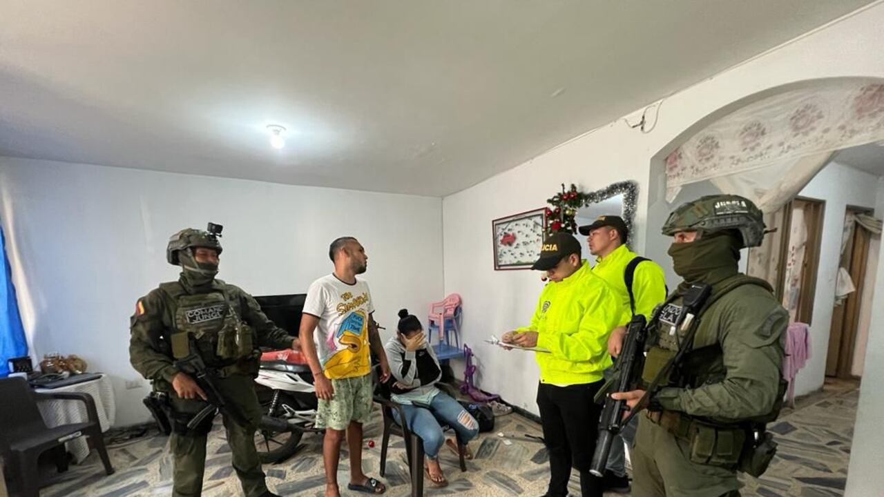 Hallan casa en Cali donde producían y comercializaban drogas.