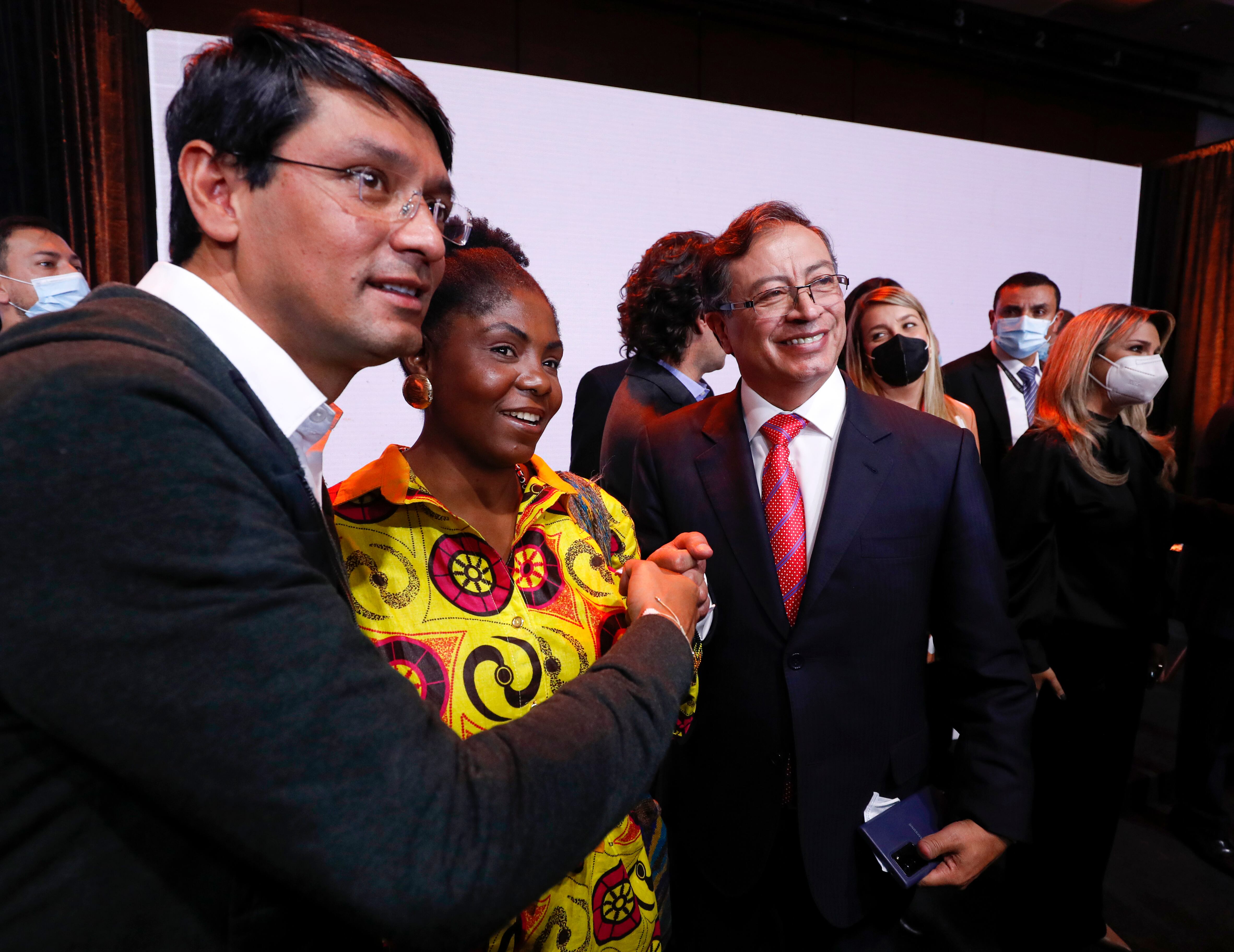Camilo Romero 
Francia Márquez
Gustavo Petro
La gran alianza digital SEMANA y ‘El Tiempo’ Colombia Vota 2022 Debate candidatos a la presidencia 
Bogota enero 25 del 2022
Foto Guillermo Torres Reina / Semana