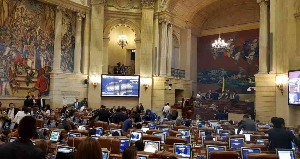 Plenaria Cámara de Representantes 13 de noviembre