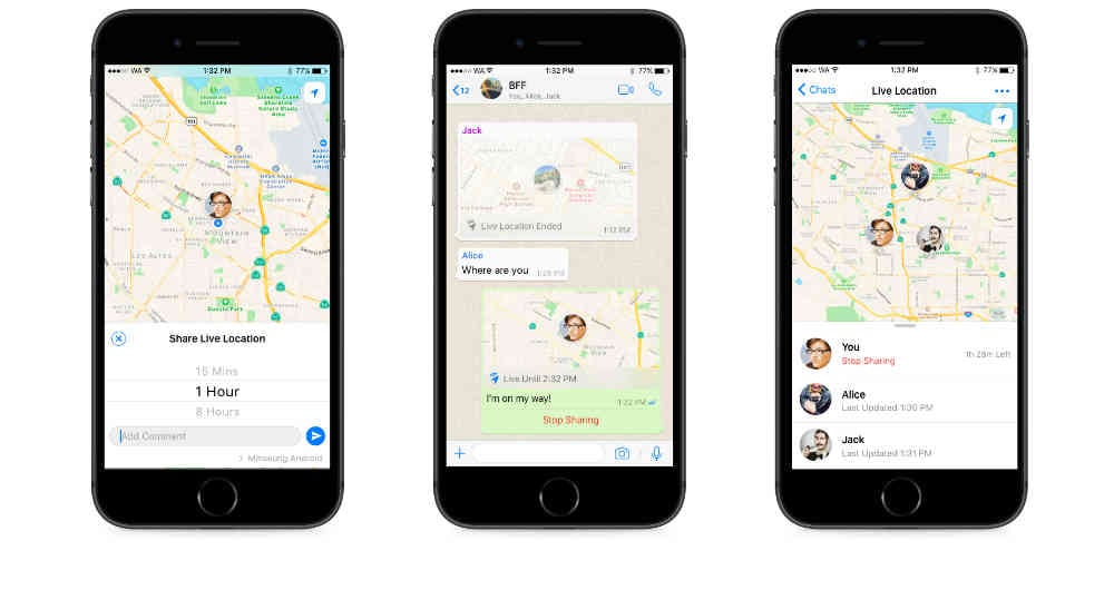 WhatsApp Ubicación Real