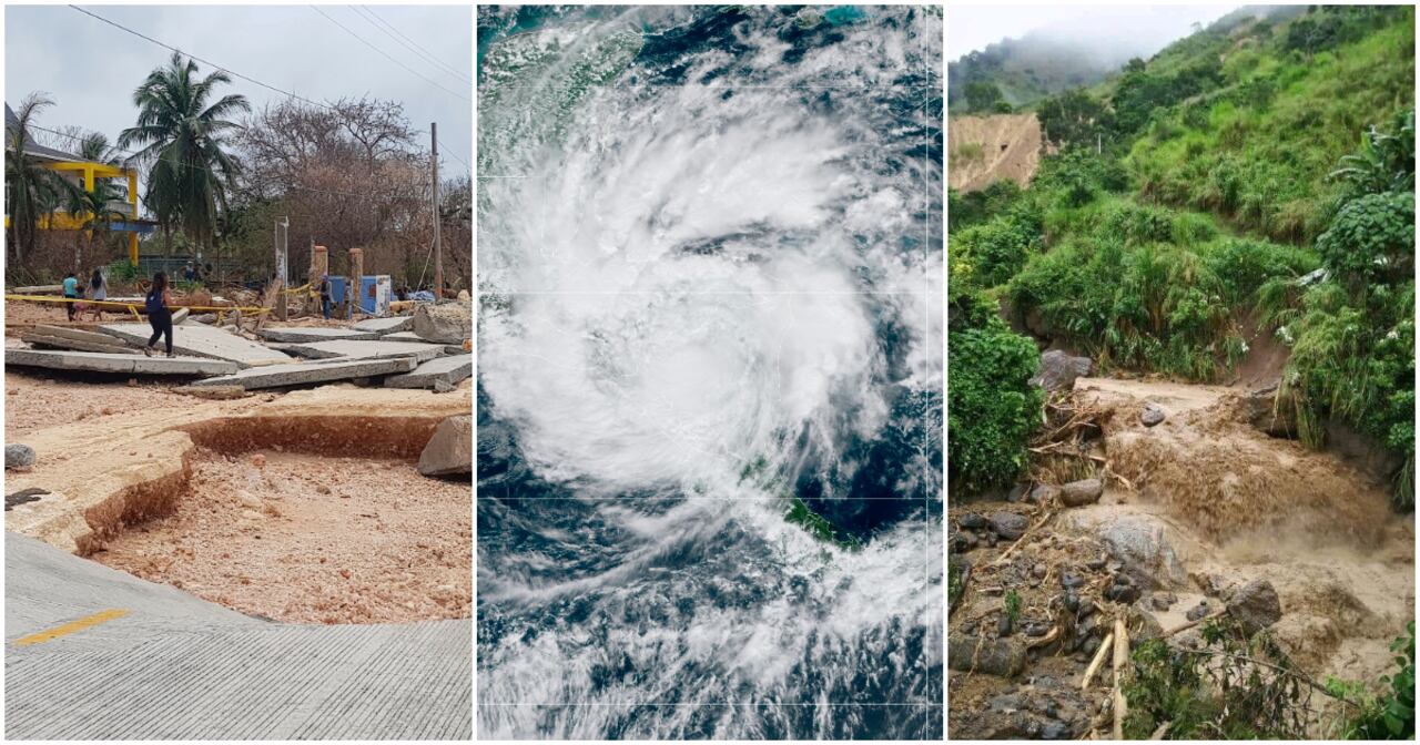 Las fuertes lluvias registradas en los últimos días han afectado a 25 departamentos del país, dejando a miles de personas damnificadas, cosechas enteras devastadas y graves daños en los diferentes territorios. Fotos: AP y Twitter Dapard Antioquia