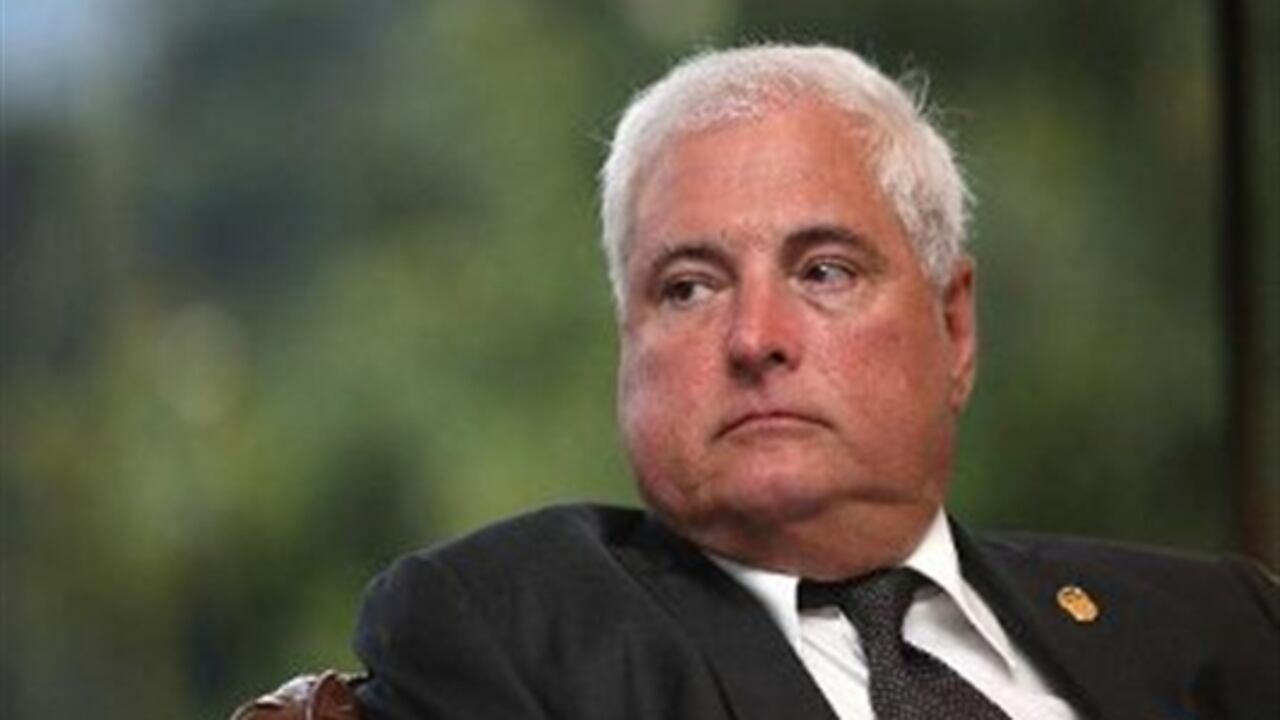 Presidente de Panamá, Ricardo Martinelli.