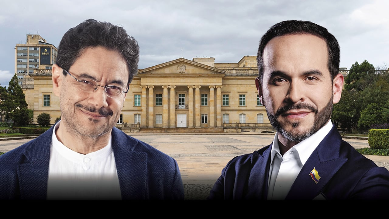 Iván Cepeda y Abelardo de la Espriella. 
