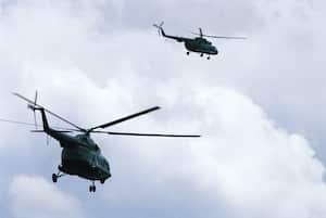 Colombia tiene en tierra por falta de repuestos 15 de los 19 helicópteros MI-17 de fabricación rusa.