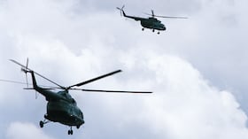 Colombia tiene en tierra por falta de repuestos 15 de los 19 helicópteros MI-17 de fabricación rusa.