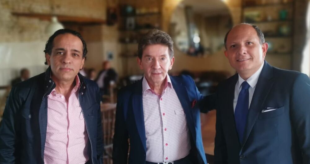 Alexander López, Luis Pérez y Heriberto Escobar