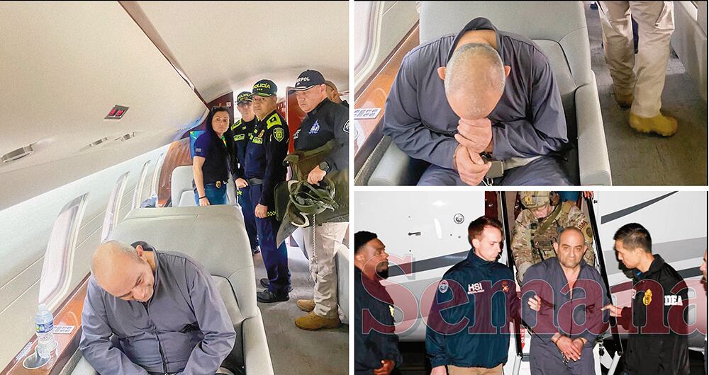   Cuando lo notificaron de su extradición, los policías le dieron solo 20 minutos para que se alistara con el uniforme de color caqui, de rayas naranjas. Otoniel se llevó las manos a la cabeza. No lo podía creer. 