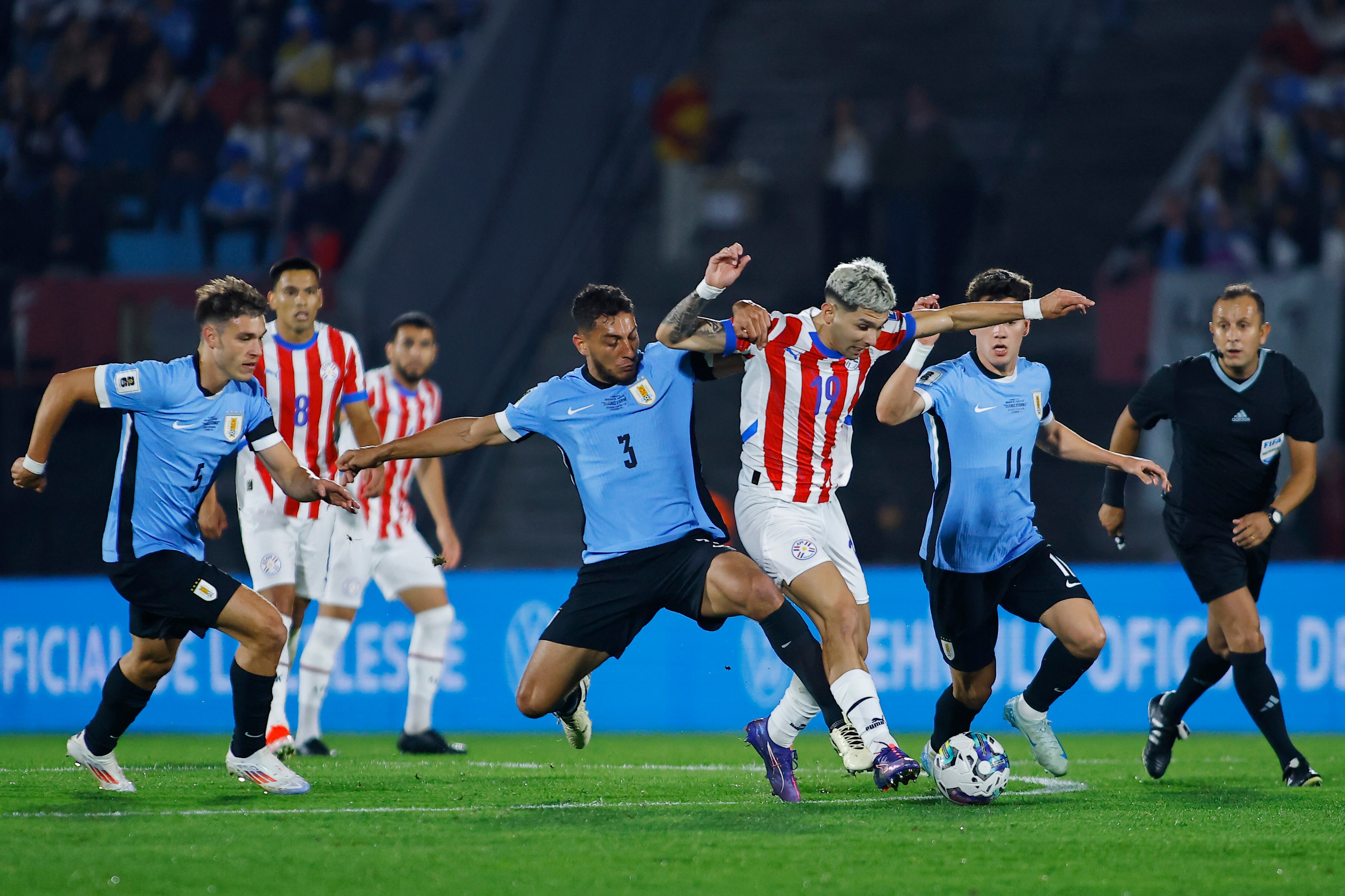 Uruguay vs. Paraguay por Eliminatorias Sudamericanas al Mundial 2026