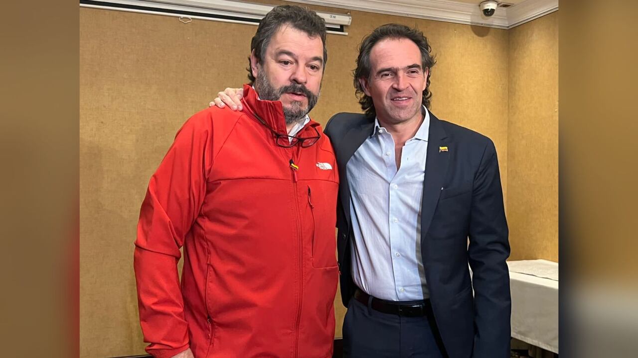 Carlos Negret y Federico Gutiérrez.Carlos Negrete y Federico Gutiérrez.