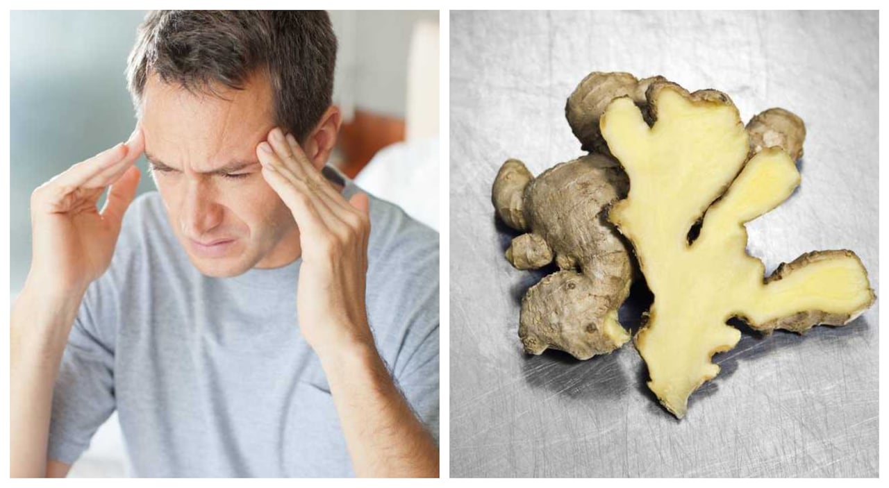 El té de jengibre es uno de los remedios caseros que sirve para tratar molestias como el dolor de cabeza. Foto: Getty Images, montaje SEMANA.