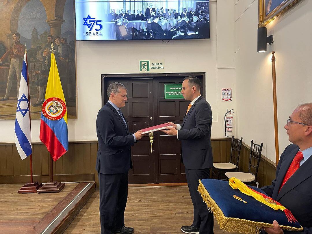 Reconocimiento Embajada de Israel - Concejo de Bogotá