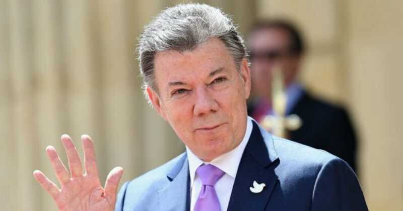 El expresidente Juan Manuel Santos.