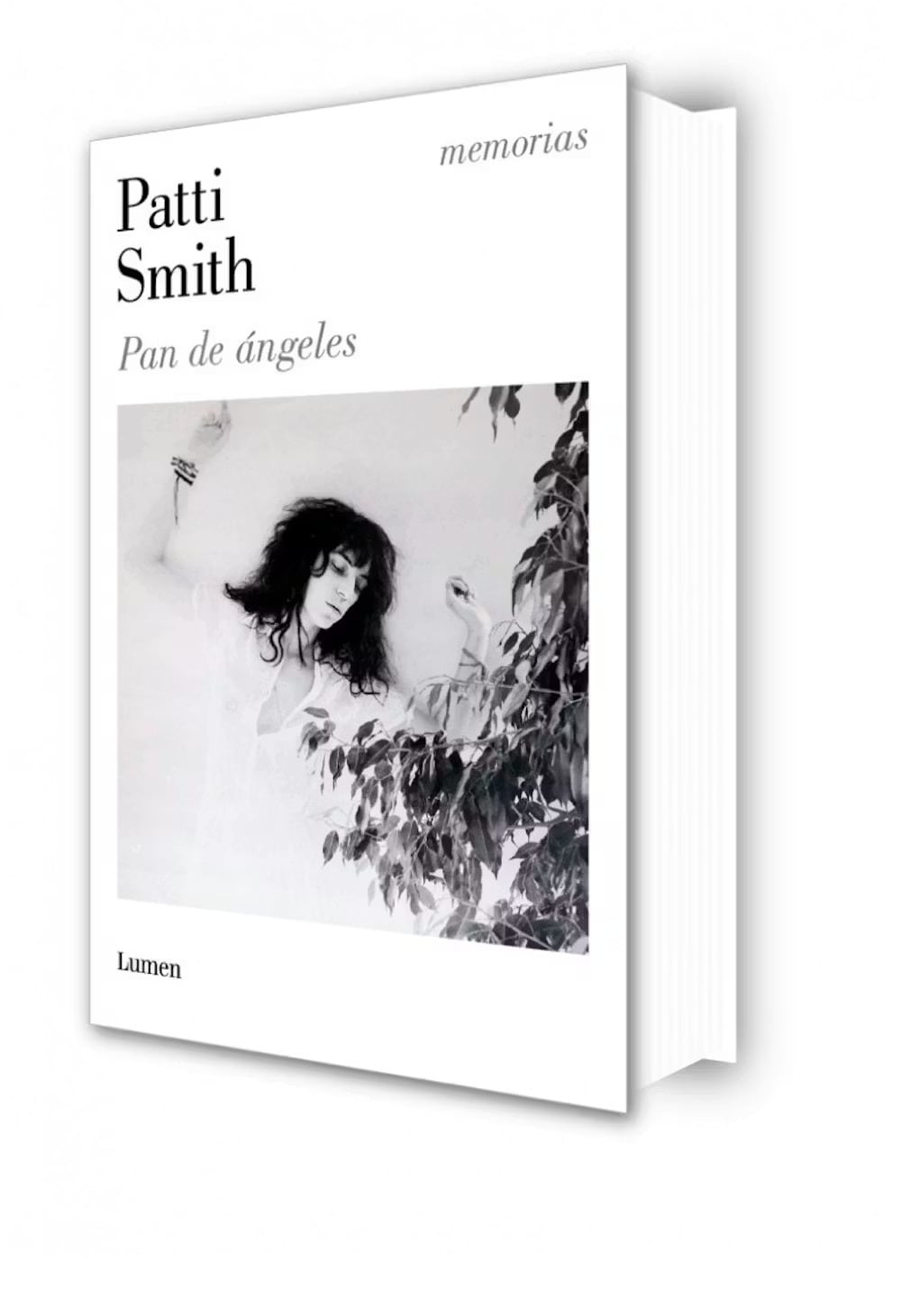 Portada de su último, hasta la fecha, libro de memorias: Pan de ángeles. Penguin libros
