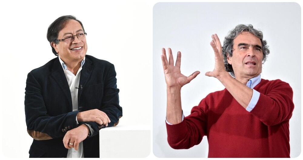 Gustavo Petro y Sergio Fajardo