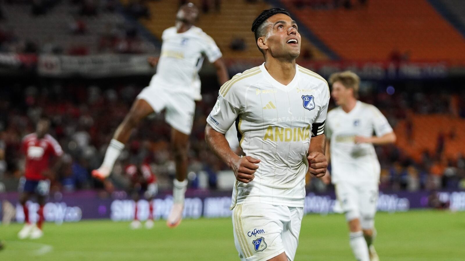 Falcao debutó con Millonarios en el empate ante el Medellín