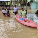 Inundación en Chigorodó, Antioquia.