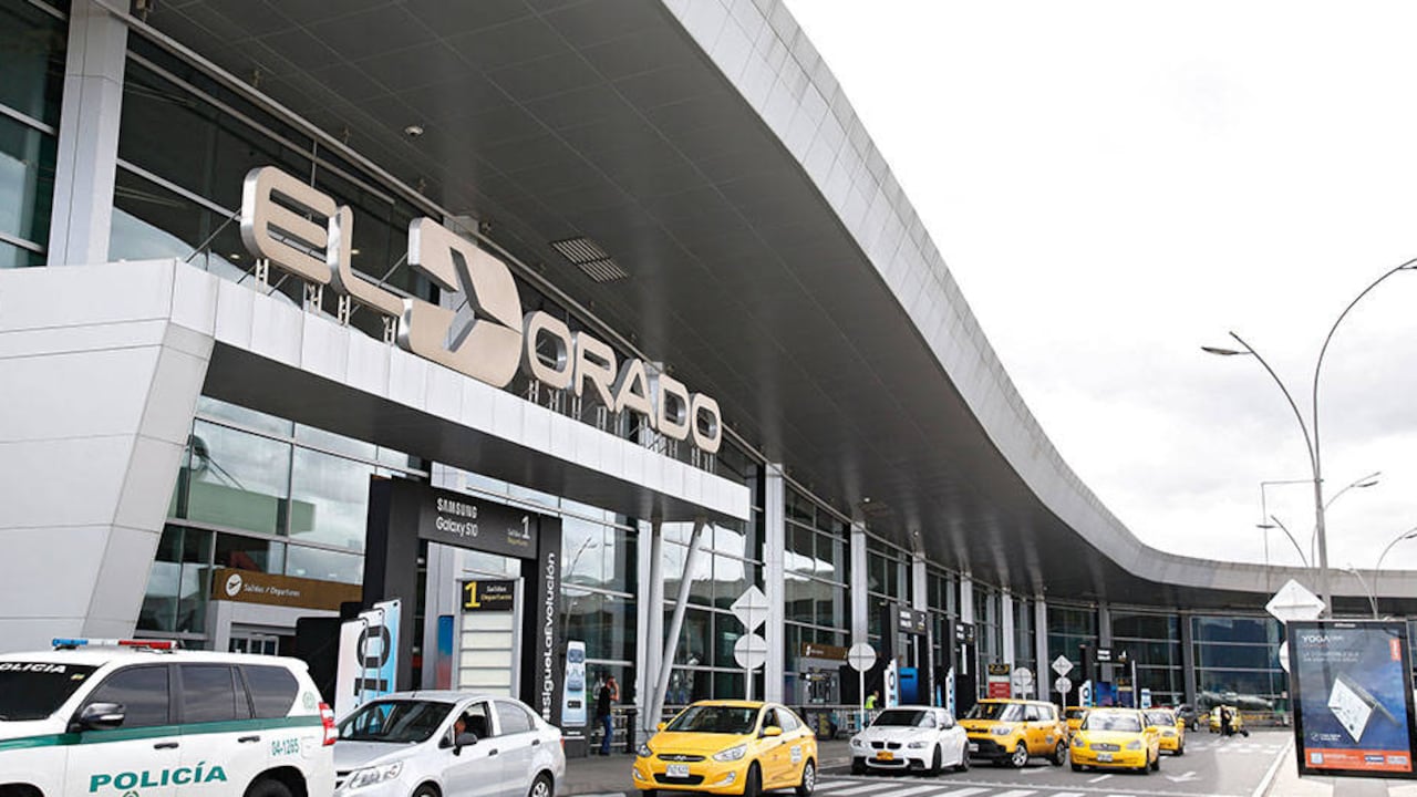 Aeropuerto El Dorado, en Bogotá.