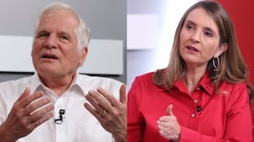 Miguel Uribe Londoño y Paloma Valencia.