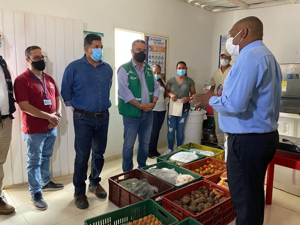 El alcalde de Cali, Jorge Iván Ospina, inauguró la edición 2021 de la estrategia Corazón Contento para la implementación de comedores comunitarios en la ciudad.