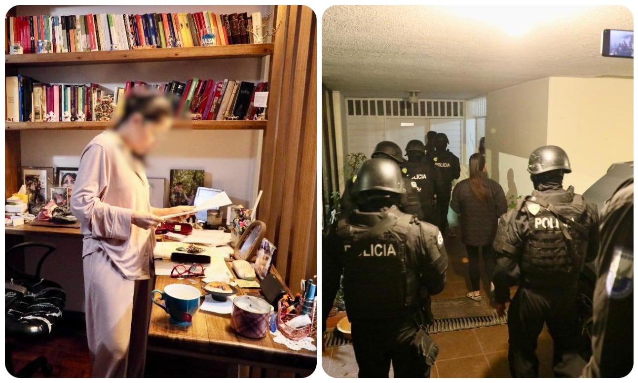 La vivienda fue allanada por la fiscalía