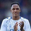 Yerry Mina tuvo sentida despedida en Everton tras 5 años en el club.