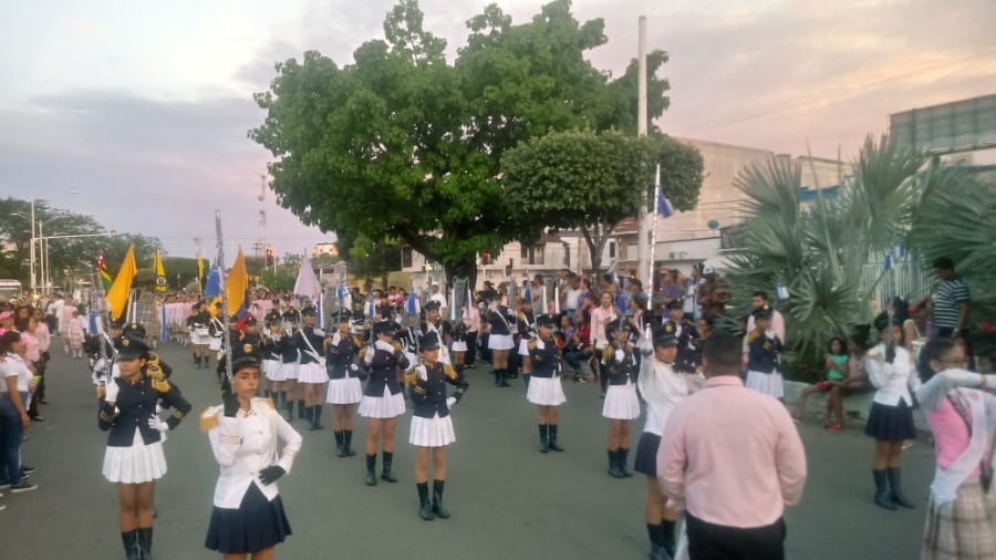 Desfile en Barrancabermeja, Santander.