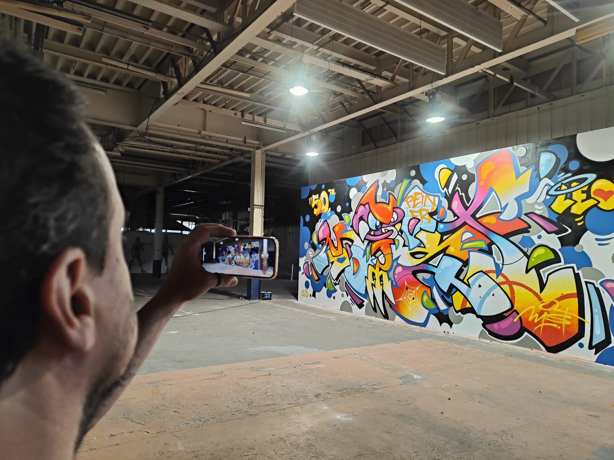 Street Art en Realidad Aumentada – 'Peinture Fraîche 2023 de Lyon'.