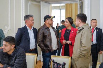 Reunión presidente Gustavo Petro con indigenas del Cauca