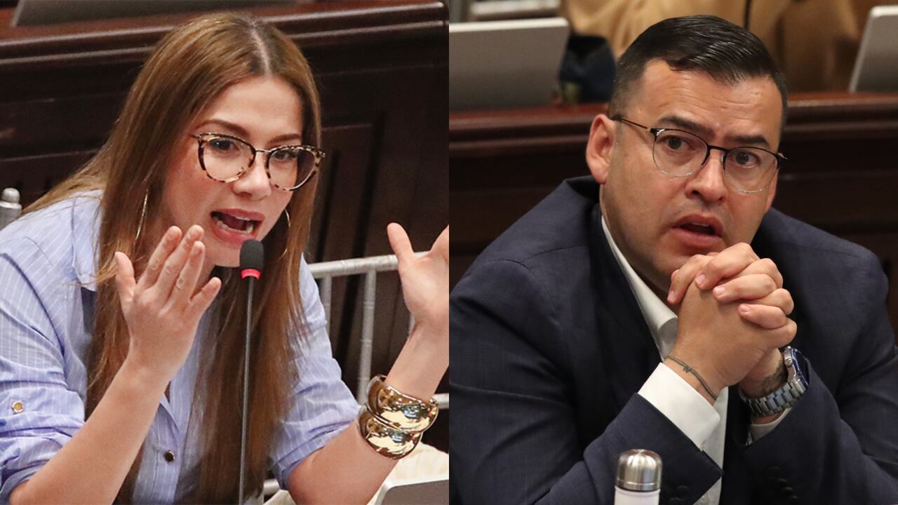 Catherine Juvinao y Jaime Raúl Salamanca.