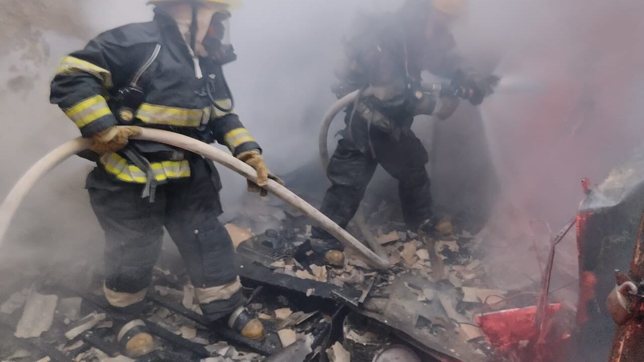 Hombre incendió su casa