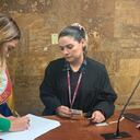 La secretaria de salud de Medellín, Andree Uribe tomó posesión como alcaldesa encargada.