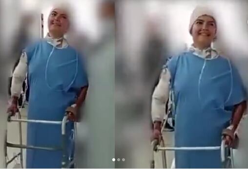 Laura Villamil ha tenido que enfrentar once procedimientos quirúrgicos.