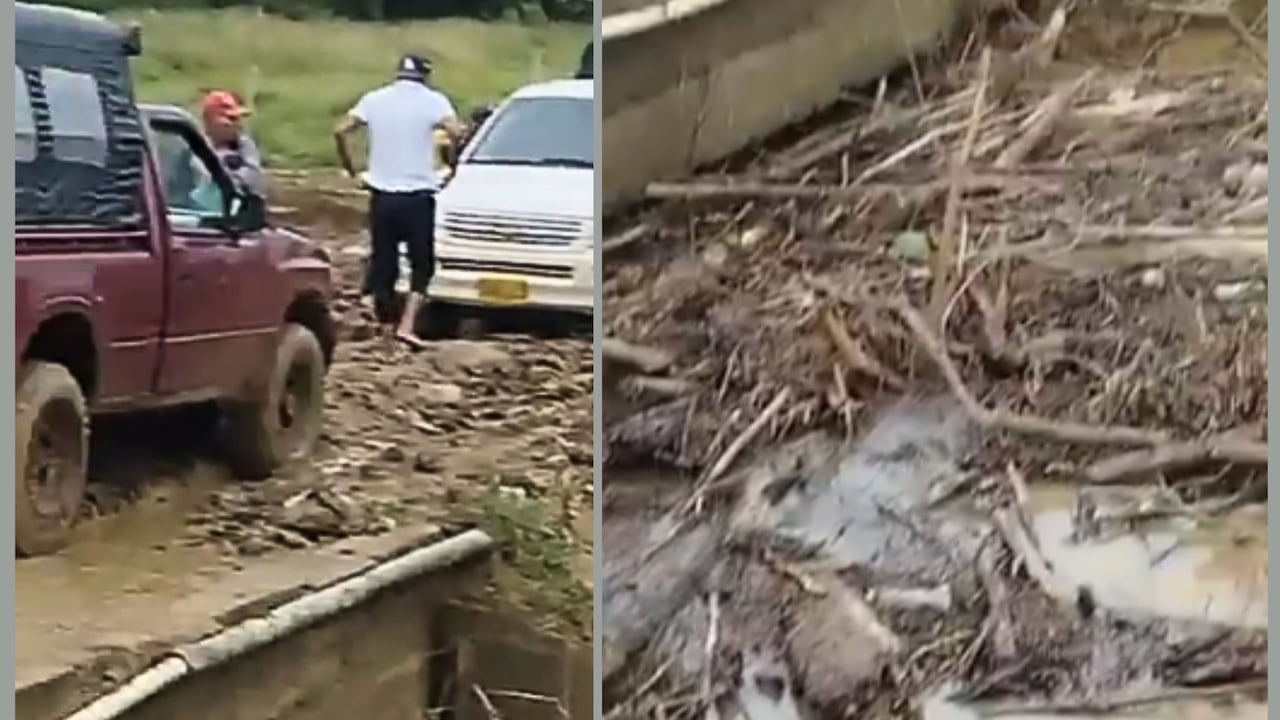 Lluvias afectan el transporte escolar por vías rurales.