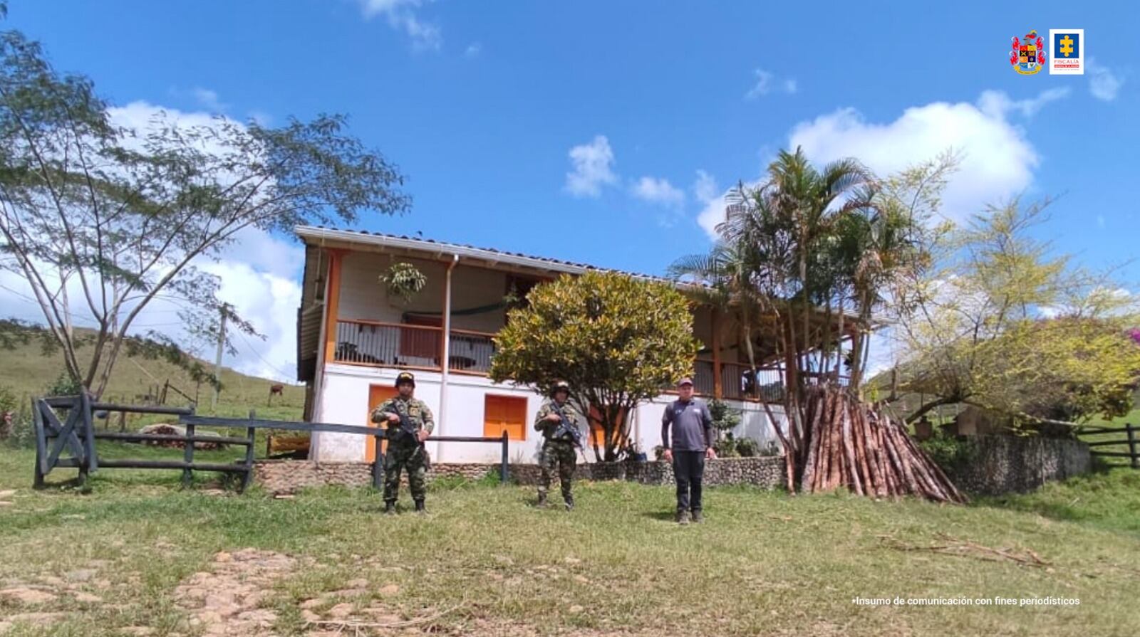 La propiedad, que tiene una extensión de más de 320 hectáreas, fue valuada en más de 1.150 millones de pesos.