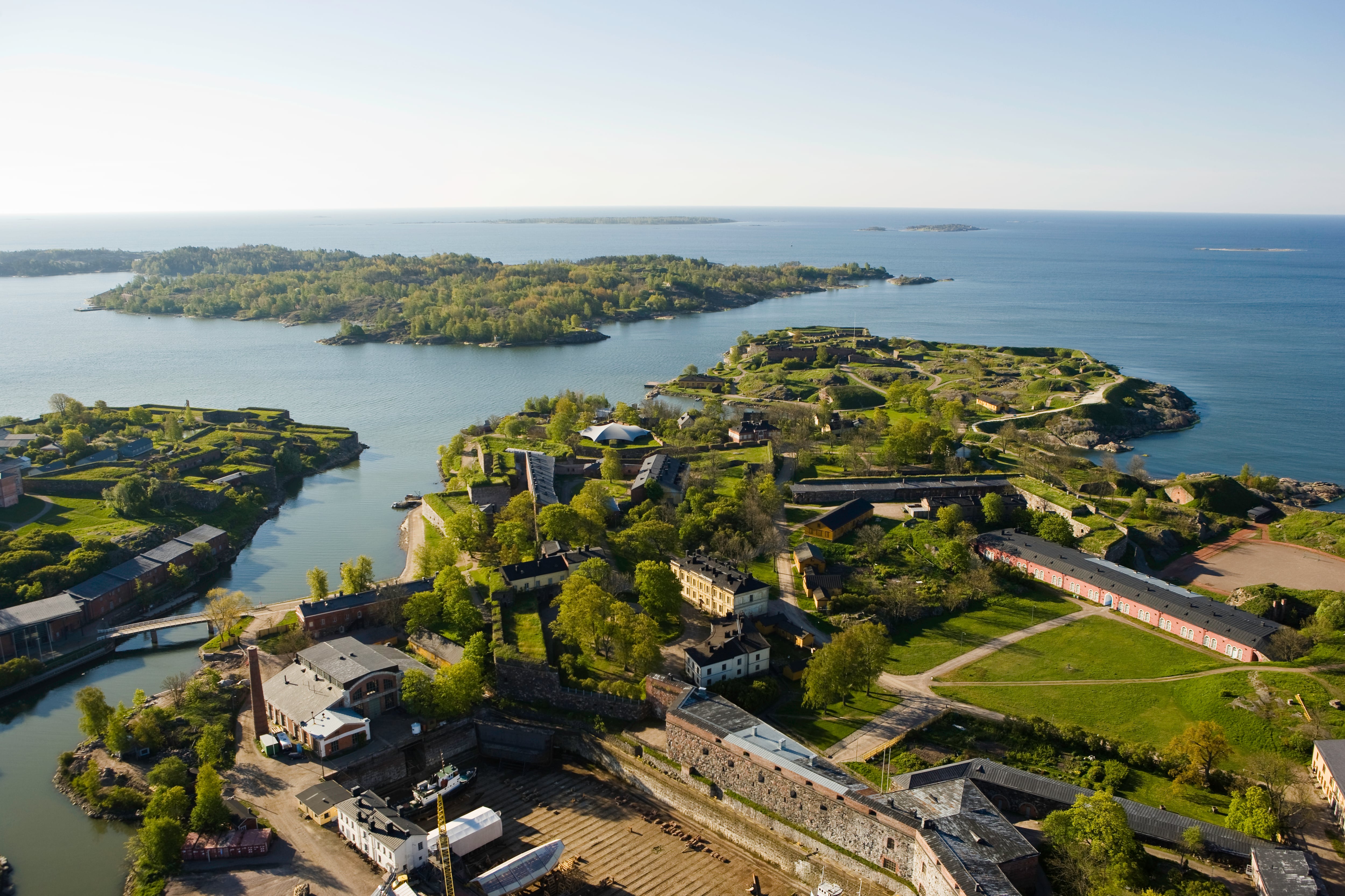 Suomenlinna Sea Fortress in Helsinki