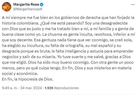 Trino de Margarita Rosa de Francisco