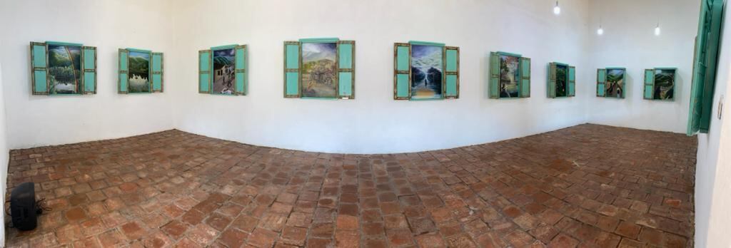Exposición de las ‘Ventanas de San Joaquín’ en Barichara.