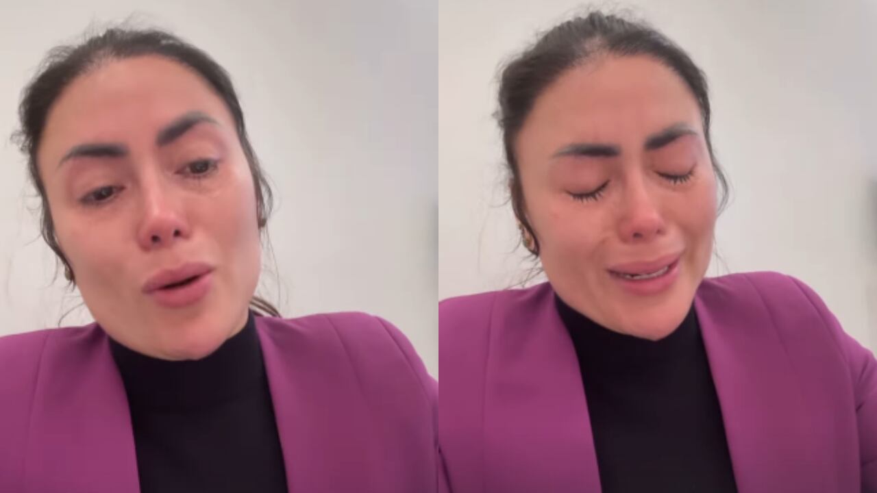 Epa Colombia estalló en llanto tras saber que había una orden de captura en su contra.