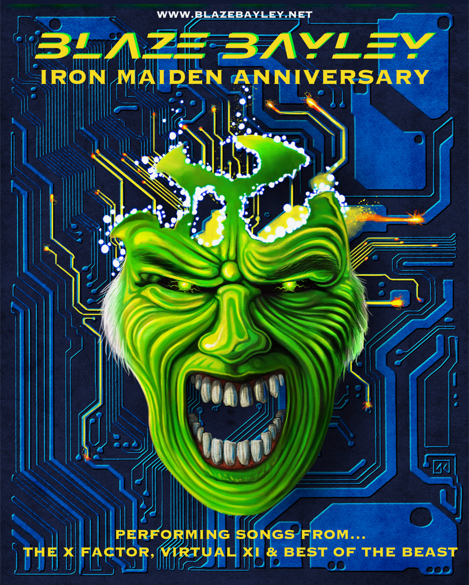 El vocalista inglés Blaze Bayley, ex Iron Maiden, llega a Bogotá el viernes 15 de enero de 2027, con una presentación en Ace of Spades Club de la Av. Boyacá # 51-25.