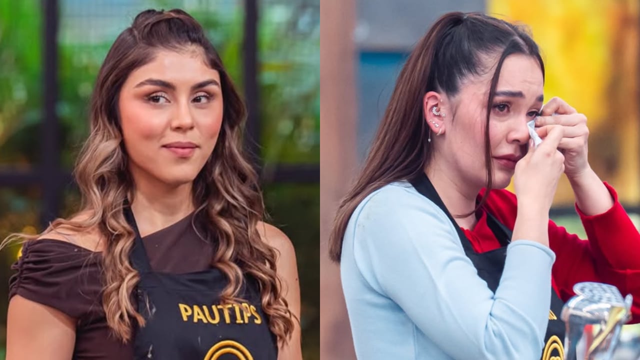 Pautips y Lina Tejeiro en 'MasterChef Celebrity 2026'.