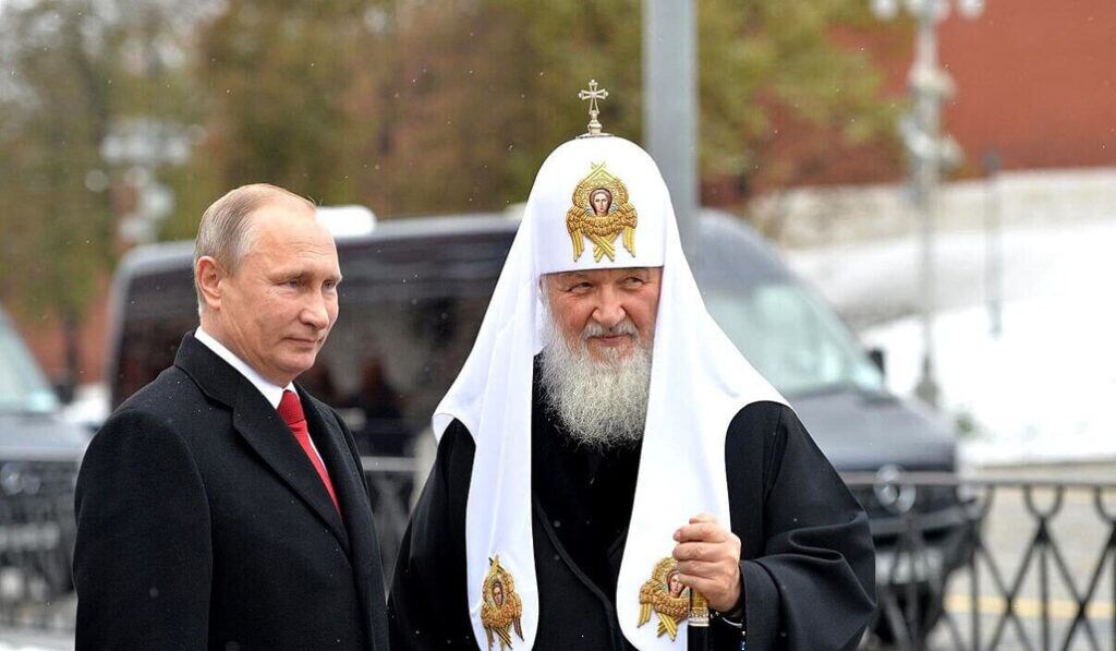 El Cirilo de Moscú y el presidente Vladimir Putin.