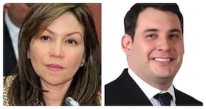 Sandra Villadiego y Raymundo Elías Méndez Bechara