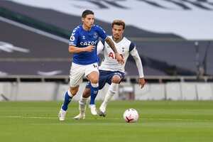 Jugador colombiano del Everton