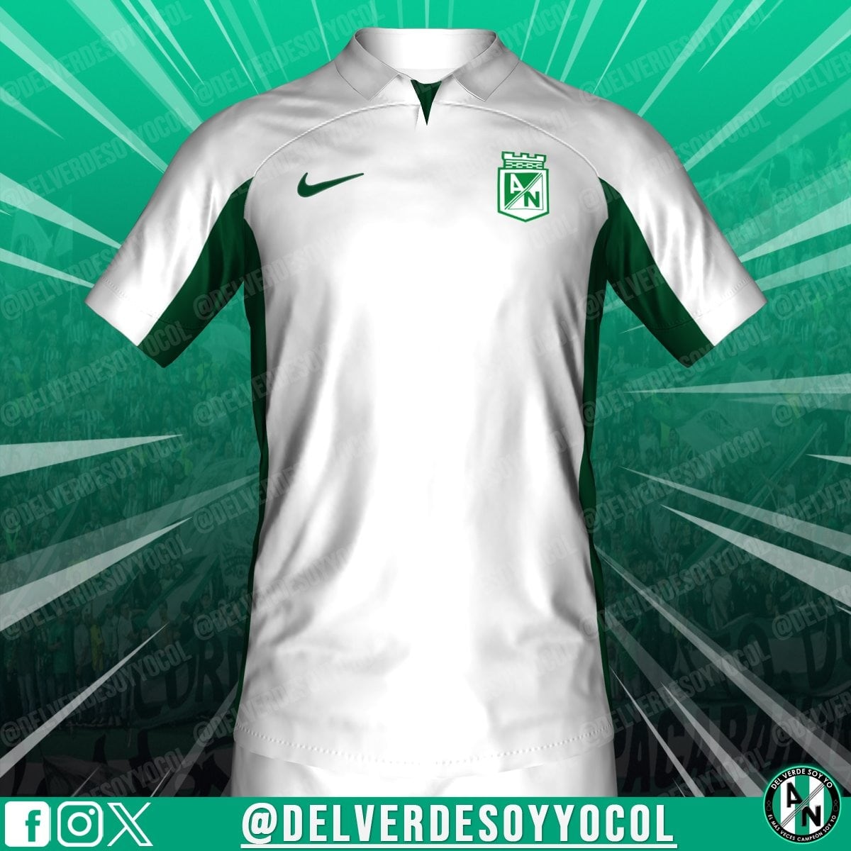 La nueva indumentaria del verde paisa