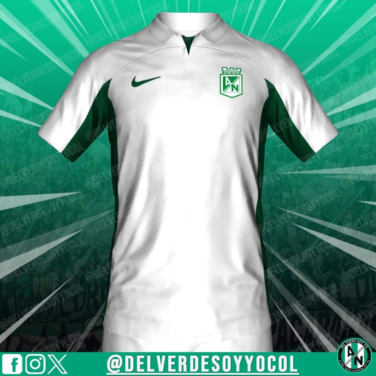 La nueva indumentaria del verde paisa