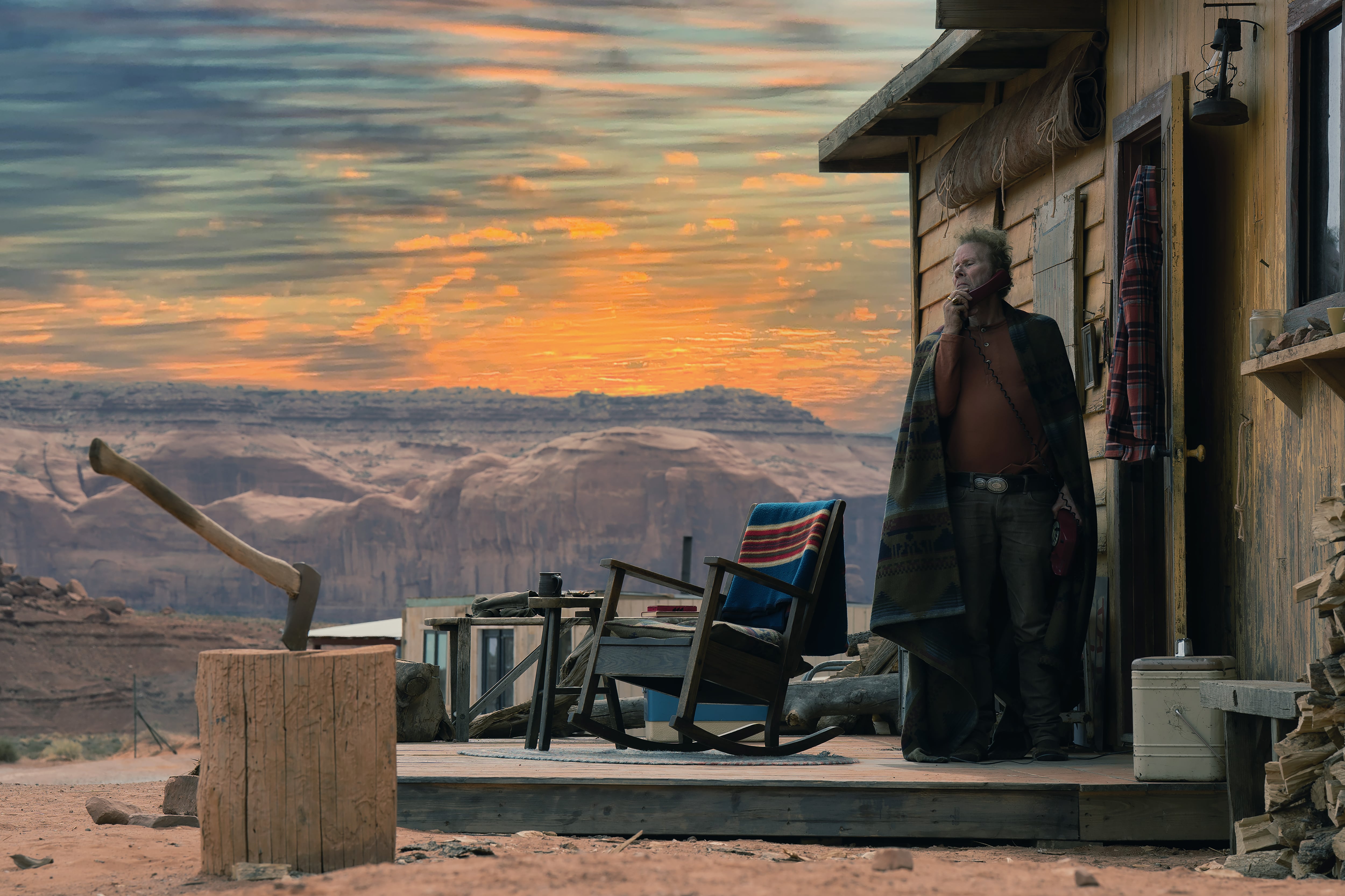 Tom Waits en 'Salvaje Caballo Nueve'. Foto: Searchlight Pictures/Diego Araya Corvalán, Searchlight Pictures.