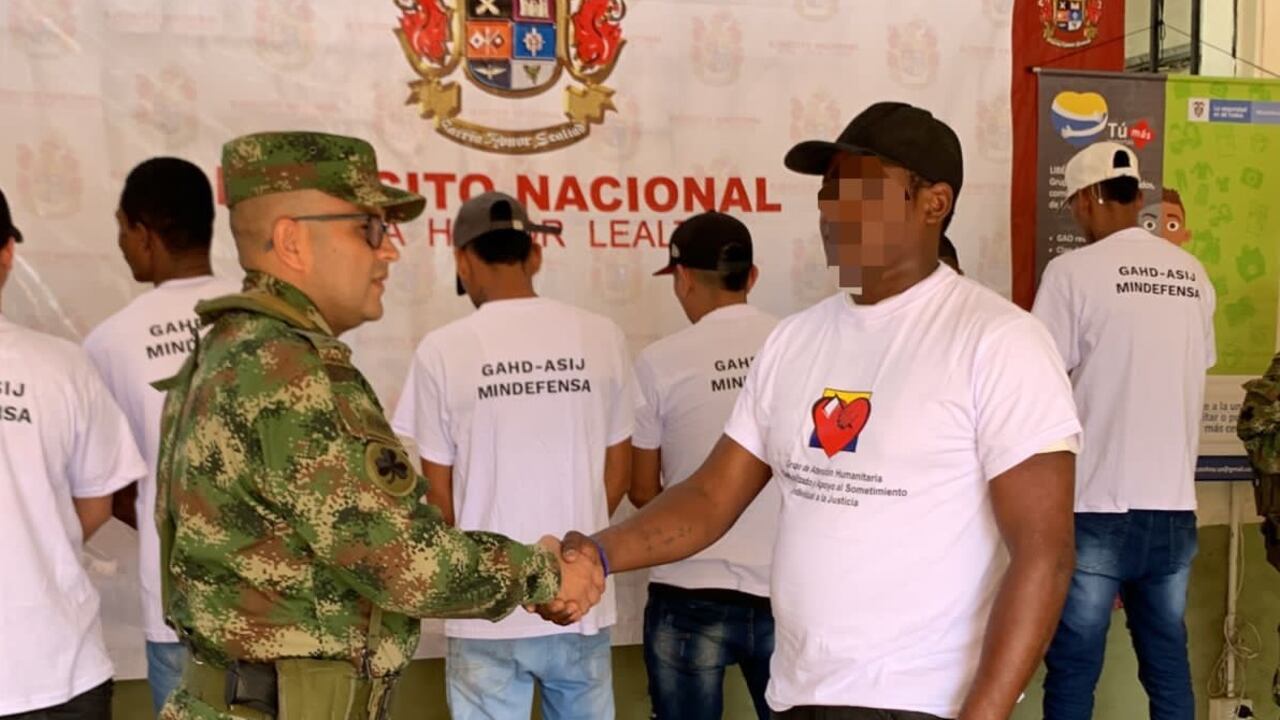 Los hombres que se entregaron pertenecerían a la estructura Iván Ríos de la Segunda Marquetalia.