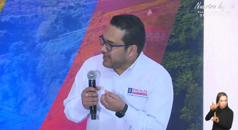 El fiscal Francisco Barbosa se reunió con la cúpula de la Fiscalía para entregar el balance de su gestión